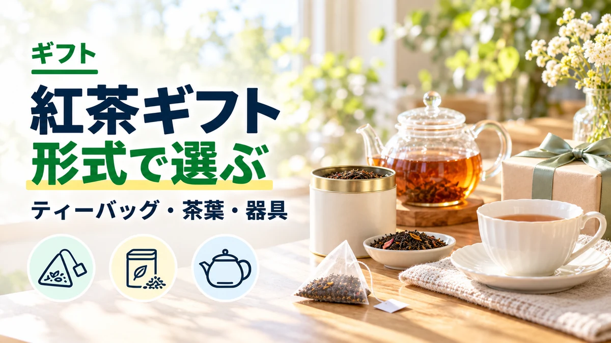 紅茶ギフト:形式で選ぶ